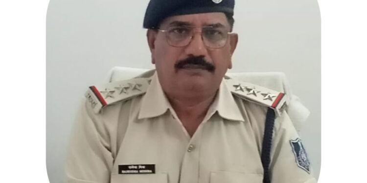 राजेंद्र मिश्रा रीठी थाना पहुंचकर किया पदभार ग्रहण