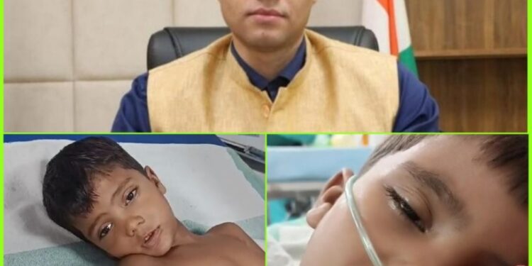 *जिला चिकित्सालय के डॉक्टरों ने सर्पदंश पीड़ित 5 वर्षीय हरिकेश को दी नई जिंदगी* तीन बहनों के इकलौते भाई और साहू परिवार के घर के चिराग को मिला नया जीवन * कलेक्टर श्री प्रसाद की अपील झाड़ -फूंक की बजाय सर्पदंश पीड़ित को तत्काल नजदीकी अस्पताल पहुंचायें*