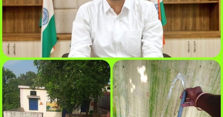 ग्रामीणों को मिला पेयजल संकट से निजात  पेयजल आपूर्ति संबंधी शिकायत सामने आने पर कलेक्टर ने कराया त्वरित निदान