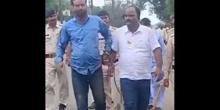 पुलिस का एक्शन, आरोपियों को गिरफ्तार कर निकाला गया क्षेत्र में जुलूस; आरोपी बोले पुलिस हमारी बाप है, देखें Video