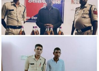 *डोंगरगढ-अवैध रूप से शराब विक्रय करने वाले 2 आरोपीयों पर की गयी कार्यवाही*