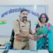 मुस्कान ड्रीम्स फाउंडेशन ने कटनी नवनियुक्त थाना प्रभारी को पुष्पों की माला पहनाकर एवं पौधा भेंट कर किया स्वागत