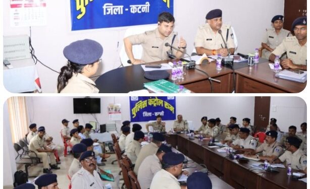 पुलिस अधीक्षक अभिजीत रंजन नें की अपराधों की समीक्षा,