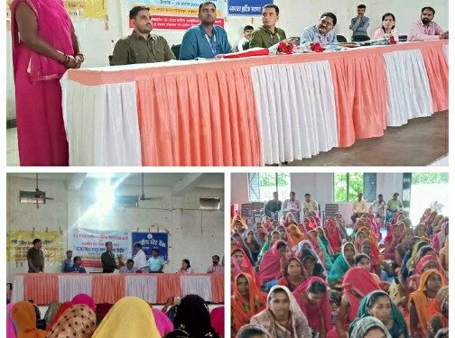 जनपद पंचायत रीठी अंतर्गत स्व सहायता समूहों की आजीविका संवर्धन के उद्देश्य से आजीविका मिशन के द्वारा मंगल भवन जनपद पंचायत-रीठी में सी सी एल शिविर का आयोजन किया गया।