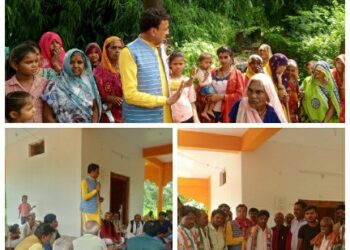कांग्रेस और कमलनाथ का संदेश लेकर परिवर्तन यात्रा पर निकले है पूर्व विधायक  अबकी बार कमलनाथ और हाथ का पंजा उम्मीदवार : निशंक जैन
