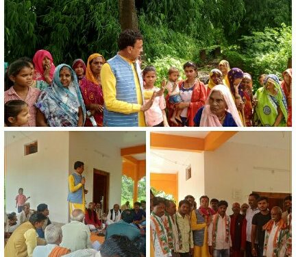 कांग्रेस और कमलनाथ का संदेश लेकर परिवर्तन यात्रा पर निकले है पूर्व विधायक अबकी बार कमलनाथ और हाथ का पंजा उम्मीदवार : निशंक जैन