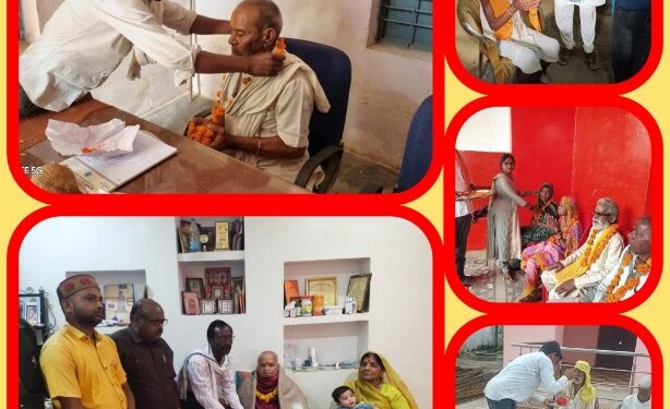 *मतदाता जागरूकता अभियान के तहत जिले भर की ग्राम पंचायतों में वृद्ध मतदाताओं का हुआ सम्मान*  *हर्ष और उत्साह के साथ बुजुर्ग मतदाताओं ने अनुभव किए साझा*   *नए मतदाताओं और युवाओं से शत प्रतिशत मतदान करने की करी अपील*