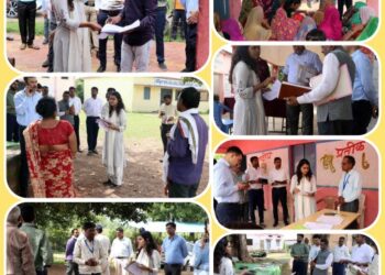 कलेक्टर एवं एसपी ने किया विभिन्न मतदान केंद्रों का निरीक्षण