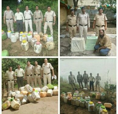 आबकारी विभाग द्वारा इटारसी एवं नर्मदापरम शहर में शराब माफियां के विरुद्ध बड़ी कार्रवाई, 6 पेटी अंग्रेजी शराब,40 लीटर कच्ची हाथ भट्टी शराब एवं 3100 किग्रा महुआ लहान जप्त, आरोपियों के विरुद्ध 34(1)एवं 34 (2) के तहत प्रकरण कायम, जप्त सामग्री अनुमानित कीमत ₹ 3,43,000