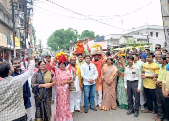 संत शिरोमणि श्री रविदास जी महाराज का भव्य आयोजन राजमहल पर संपन्न।
