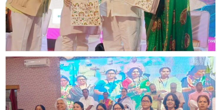 राजस्थान सरकार के द्वारा समाज सेवा के क्षेत्र में मंजूषा गौतम को मिला राष्ट्रीय महिला सशक्तिकरण * महिलाओं के राष्ट्रीय दो दिवसीय संवाद कार्यक्रम राजिसथान बूंदी -2023 मैं भाग लेकर मध्यप्रदेश का किया प्रतिनिधित्व