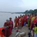 पुरुषोत्तम मास के अंतिम दिन अमावस्या तिथि को अग्रवाल समाज की महिला मंडल द्वारा सामूहिक दीपदान किया गया