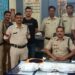 पुलिस ने दो आरोपियों से 4 किलो गांजा जप्त किया,गांजा के साथ पकड़ाये दो आरोपियों