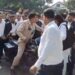 वकीलों के हंगामे से कचहरी परिसर में तैनात पुलिस कर्मियों में हडकंप.