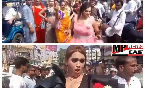 किन्नरों ने निकाला भुजरिया जुलूस, नवाबों के काल से चली आ रही देखिऐ पूरा VIDEO