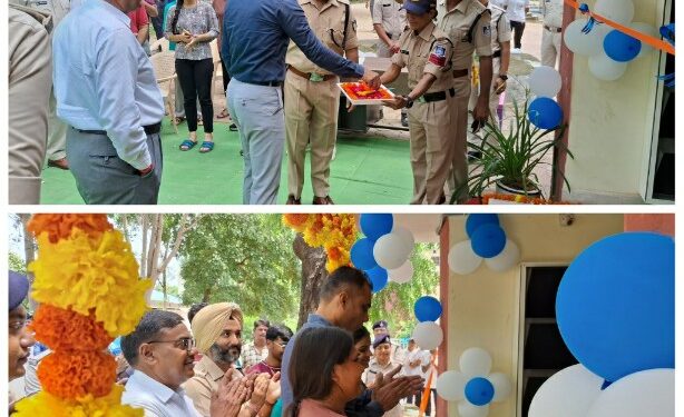 पुलिस महानिरीक्षक नर्मदापुरम ज़ोन श्री इरशाद वली द्वारा आज दिनांक को पुलिस लाईन नर्मदापुरम में पुलिस परिवार के बालक-बालिकाओं के लिए ई-लाइब्रेरी का उद्घाटन किया गया