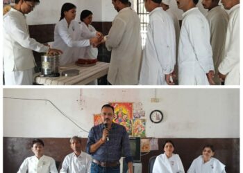 *सबसे अच्छा मीठा प्रसाद मधुरता जो कड़वी धर्नी को भी मीठा बना देती है- ब्रह्माकुमारी रुक्मणी दीदी*