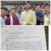 किसान भाईयो को बिजली 10 घंटे की जगह 7 घंटे देने के विरोध में ज्ञापन