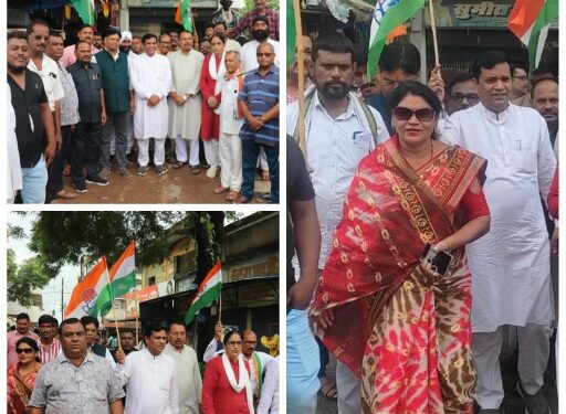 *डोंगरगढ -कांग्रेस जनों ने भारत जोड़ो यात्रा की वर्षगांठ मनायी*