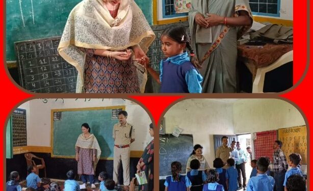 शाला भवनों को बेहतर बनाएं, खेल सामग्री उपलब्ध कराएँ – डॉ. सिडाना कलेक्टर ने किया नारायणगंज विकासखंड की शालाओं का निरीक्षण