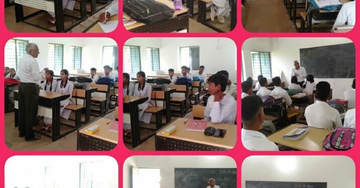 विद्यार्थियों को एकीकृत कृषि प्रणाली प्रशिक्षण दिया गया
