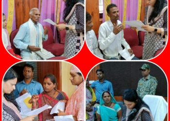 कलेक्टर ने जनसुनवाई में सुनी 155 लोगों की समस्याएँ