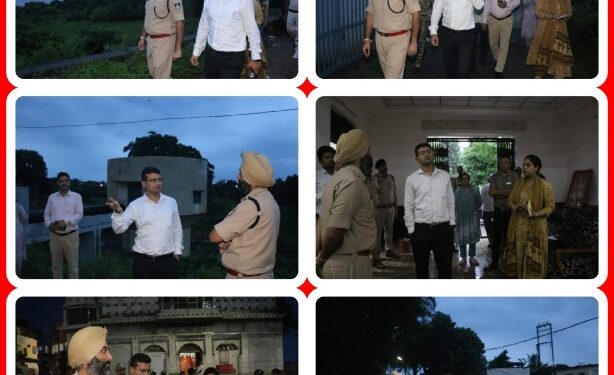 भारी वर्षा की दृष्टिगत अधिकारी कर्मचारी अलर्ट रहें : कलेक्टर श्री नीरज कुमार सिंह राहत पुनर्वास केंद्रों पर सभी आवश्यक व्यवस्थाएं रहें कलेक्टर एवं एसपी ने सेठानी घाट एवं शहर के निचले इलाकों का किया निरीक्षण