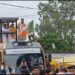 भारतीय जनता पार्टी जन आशीर्वाद यात्रा पहुंची नरसिंहपुर जिले के सिंहपुर में यात्रा की हुई आगवानी देखिऐ VIDEO