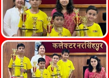 नन्हे गणितज्ञों का अंतर्राष्ट्रीय स्पर्धा में हुआ चयन