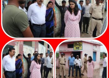 कलेक्ट सुश्री ऋजु बाफ़ना  ने गौशाला का किया निरीक्षण क्षमतानुसार गौवंश रखने के दिए निर्देश