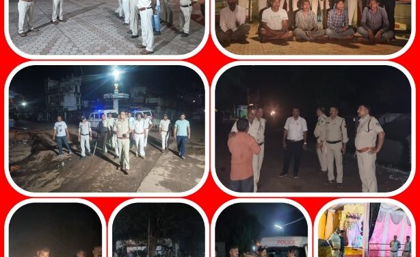 *पुलिस अधीक्षक द्वारा कॉम्बिग गश्त हेतु पुलिस अधीकारी/कर्मचारी को दिये गये निर्देश*