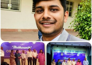 यश राजेश जैन ने किया रीठी तहसील का नाम रोशन,,, ओरिएंटल समूह में उन्मुखीकरण कार्यक्रम भोपाल मैं गोल्ड मेडल से किया गया पुरस्कृत,,,