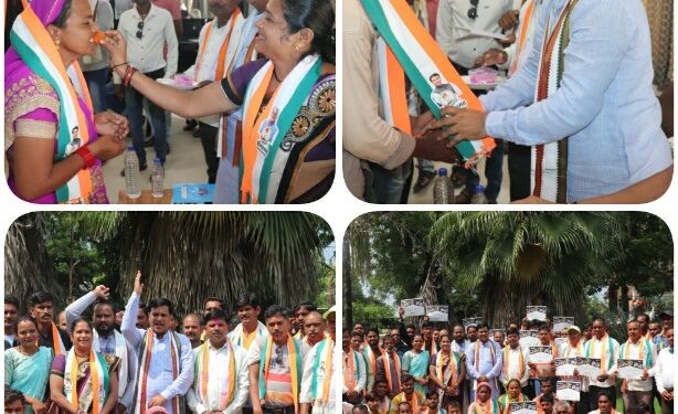 *पूर्व प्रधानमंत्री डॉ मनमोहन सिंह के जन्मदिन पर विधायक भुनेश्वर बघेल की उपस्थिति में सैकड़ो लोगों ने किया कांग्रेस में प्रवेश*