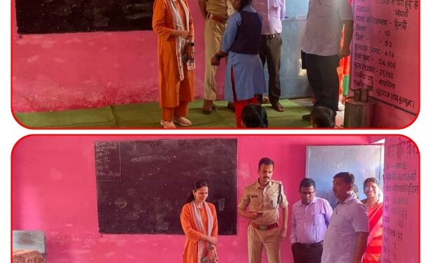 कलेक्टर डॉ. सलोनी सिडाना ने किया स्कूलों का निरीक्षण