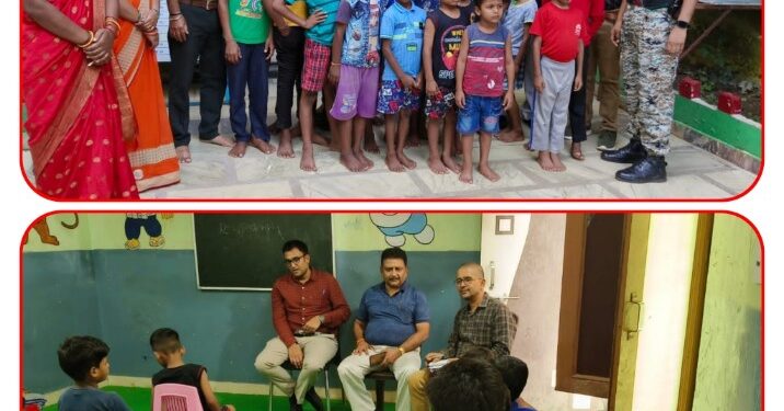 *जिला सीईओ ने किया आसरा बाल गृह का औचक निरीक्षण*  *छात्रों से संवाद कर आवश्यक व्यवस्थाओं की ली जानकारी*