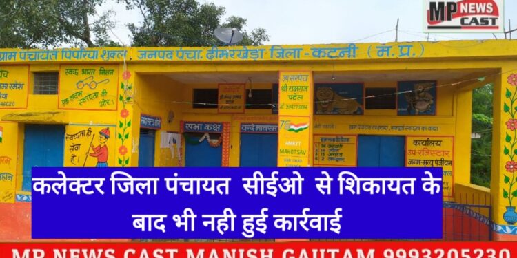 नहीं कराया काम और निकाल ली लाखों रुपये की राशि  ग्रामीणों ने कलेक्टर जिला पंचायत सीईओ,  सीईओ अधिकारियों से शिकायत कर कार्रवाई करने की मांग, ढीमरखेड़ा जनपद की ग्राम पंचायत पिपरिया शुक्ल का मामला