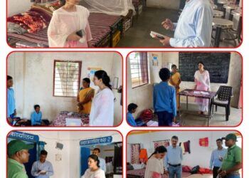 विषयवार कठिनाईयों का चिन्हांकन करते हुए उपचारात्मक शिक्षण सुनिश्चित करें – डॉ. सिडाना  कलेक्टर ने किया बिछिया क्षेत्र के स्कूल एवं छात्रावासों का निरीक्षण