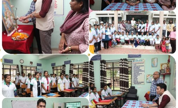ग्रामीण स्वरोजगार प्रशिक्षण संस्थान में आयोजित ब्यूटीपार्लर प्रशिक्षण कार्यक्रम का कलेक्टर श्री प्रसाद ने किया निरीक्षण