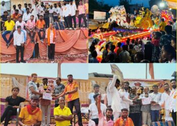 *डोंगरगढ हनुमान भक्तों ने किया उत्कृष्ट विसर्जन झांकियां को पुरस्कृत*