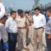 कलेक्टर सौरभ कुमार सुमन ने आज सुबह पुलिस अधीक्षक तुषार कांत विद्यार्थी के साथ दमोहनाका-मदन महल फ्लाईओवर के एलआईसी से महानद्दा तक के हिस्से का निरीक्षण किया । करीब डेढ़ किलोमीटर लंबे फ्लाईओव्हर के इस हिस्से को 27 सितंबर से आवागमन के लिये खोल दिया जायेगा ।