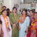 शिक्षक पदाधिकारी का किया स्वागत एवं सम्मान