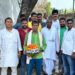 *देश की मिट्टी संसार की सबसे पवित्र मिट्टी– कैलाश आचार्य* *विभिन्न गांव में निकल गया अमृत कलश यात्रा घर घर से लिया गया मिट्टी*