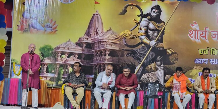 विश्व हिंदू परिषद के द्वारा पूरे मध्य प्रदेश में शौर्य जागरण यात्राओं एवम धर्म सभाओ का आयोजन किया जा रहा है