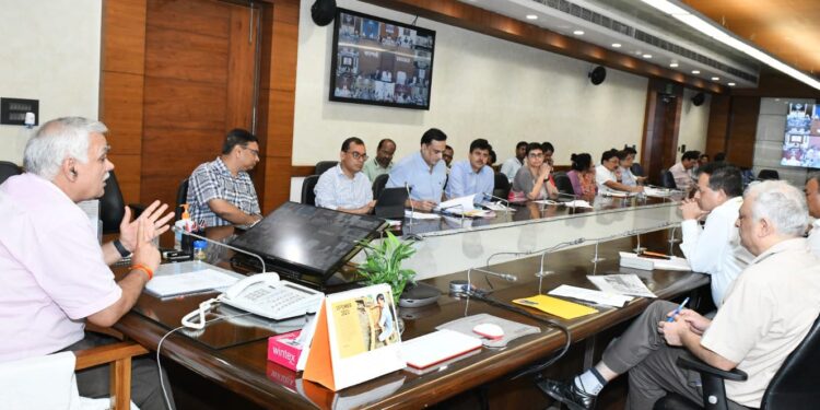 मुख्य सचिव की अध्यक्षता में समग्र शिक्षा के अंतर्गत पीएम श्री योजना 2023-24 की कार्यकारी समिति की बैठक आयोजित।