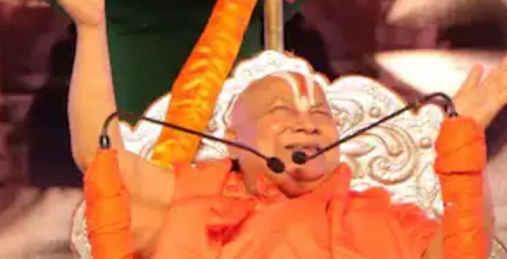 सनातन संस्कृति हमारे प्राण हैं तुलसी पीठाधीश्वर चित्र कूट स्वामी श्री राम भद्राचार्य महराज