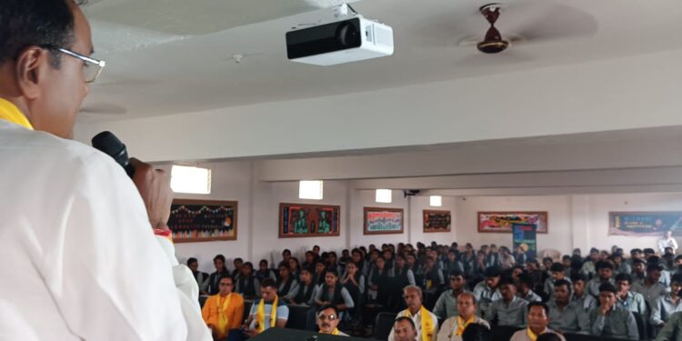 प्राकृतिक जैविक खेती जनजागरण योगाहार यात्रा कार्यक्रम का आयोजन : एसडीएएम कालेज