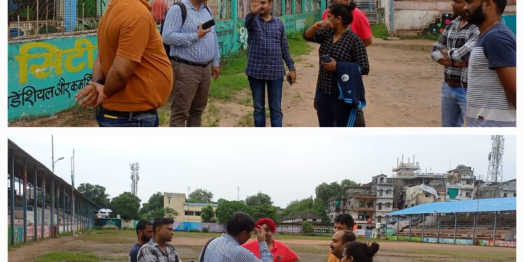 एस्ट्रोटर्फ लगने से हजारों आंखों का सपना होगा पूरा,विधायक डॉ. शर्मा और उनकी टीम के प्रयासों से शहर को मिलेगा एस्ट्रोटर्फ