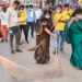 महापौर श्रीमति प्रीति संजीव सूरी ने सडक पर झाडू लगाकर जगायी स्वच्छता की अलख  भारत स्वच्छता मिशन के तहत निगम ने चलाया अभियान