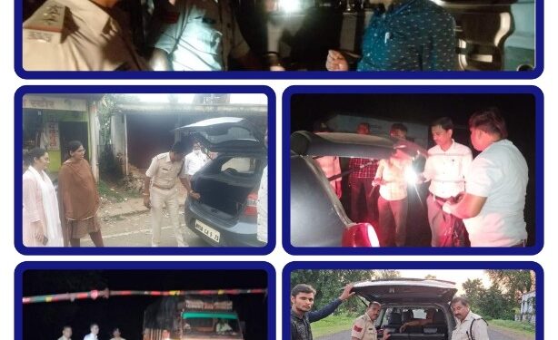 विधानसभा निर्वाचन 2023 के दृष्टिगत जिले के सभी अंतरराज्यीय व अंतरजिला नाके हुए सक्रिय एसएसटी दल द्वारा अभी से निगरानी शुरू