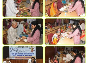 लोकतंत्र की सफलता में वृद्धजनों का महत्वपूर्ण योगदान  डॉ. सिडाना  अंर्तराष्ट्रीय वृद्धजन दिवस पर आयोजित किया गया वृद्ध युवा मतदाता संवाद कार्यक्रम